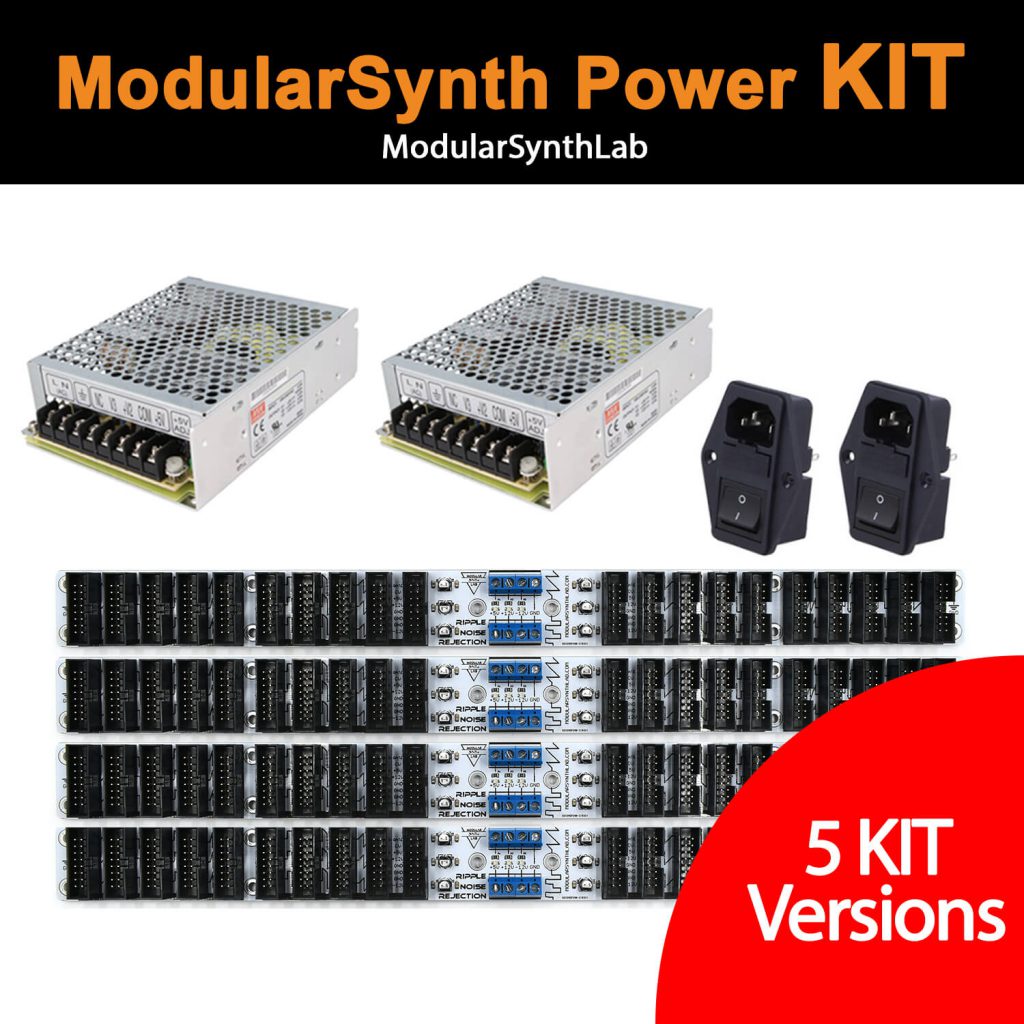 Eurorack Power KIT, Modular Synthesizer Power KIT ModularSynthLab