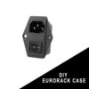AC Power Socket - integrated switch and 10A fuse,  max. 250VAC, Eurorack Power Socket, DIY Eurorack Case