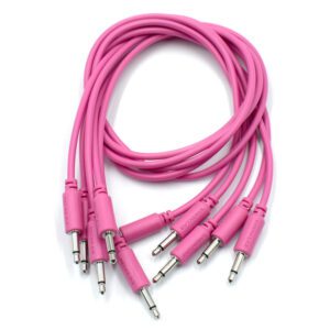 Eurorack Patch Cable_Pink_9-150cm_Modular Synth Lab