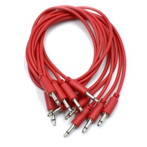 Eurorack Patch Cable_Red_9-150cm_Modular Synth Lab