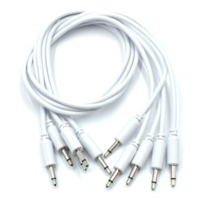 Eurorack Patch Cable_White_9-150cm_Modular Synth Lab